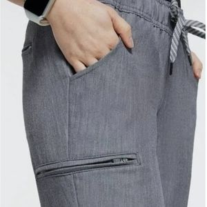 Jaanuu Women's 5-Pocket Skinny Scrub Jogger Pant